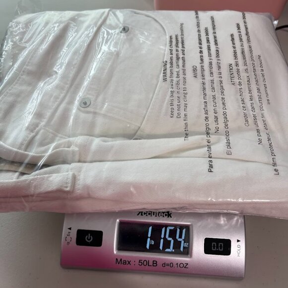 Madewell NWT The Plus‎ High-Rise Slim Boyjean in Tile White size 20W - Picture 13 of 13